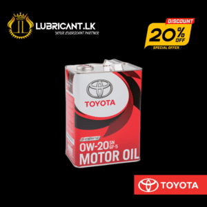TOYOTA MOTOR OIL 0W-20 4L