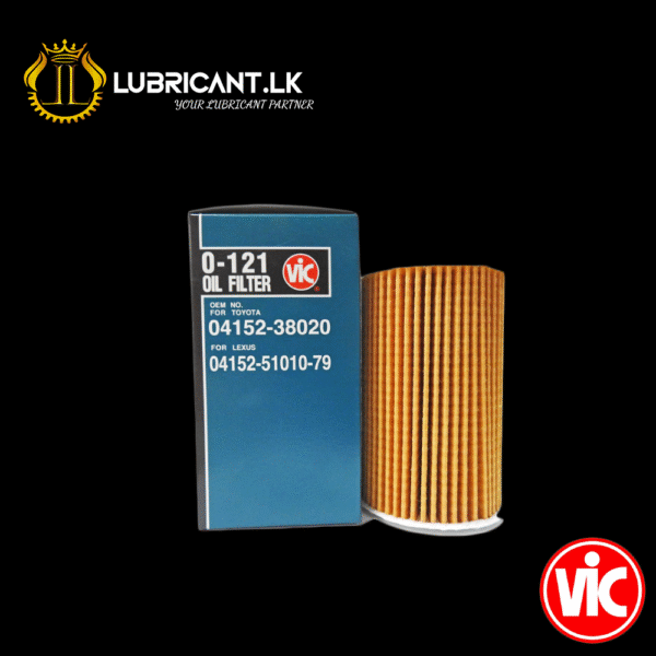 VIC JAPAN OIL FILTER O-121  Toyota Land Cruiser 200 (1UR-FE, 1VD-FTV)  Toyota Tundra  Toyota Sequoia  Lexus LX 570